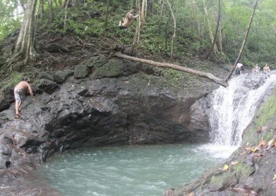 jumper waterfall tours costa rica