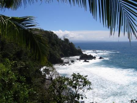 View from Isla del Cano Costa Rica