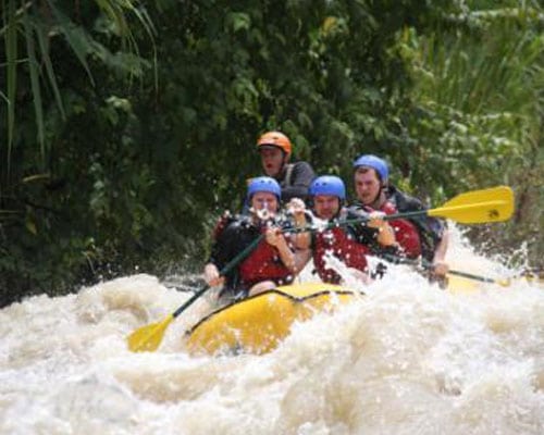 white water rafting